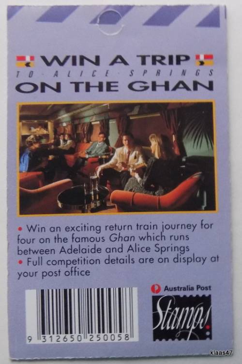 Australia - 1993 Booklet - Trains - with 10 Self Adhesive stamps