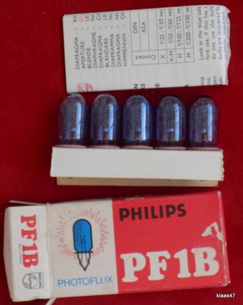 Philips - Photoflux - PF1B - Flash Bulbs (5)