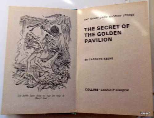 The Nancy Drew Series - No  23 - The Secret of the Golden Pavilion - Carolyn Keene Hardcover 1972