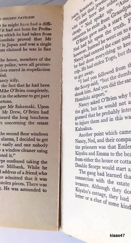 The Nancy Drew Series - No  23 - The Secret of the Golden Pavilion - Carolyn Keene Hardcover 1972