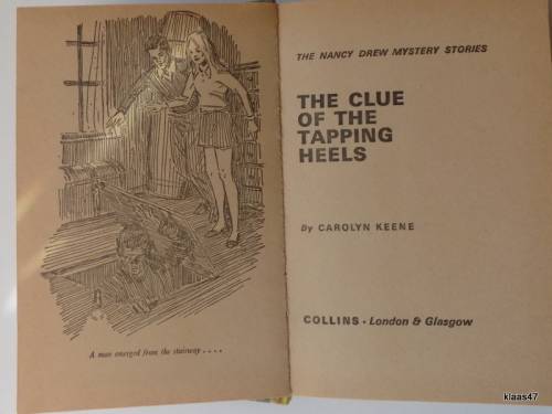 The Nancy Drew Series - No 17 - The Clue of the Tapping Heels - Carolyn Keene Hardcover 1972