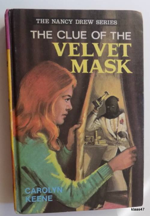 The Nancy Drew Series - No  33 - The Clue of the Velvet Mask - Carolyn Keene Hardcover 1974