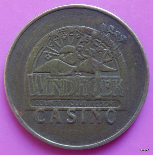 Windhoek Country Club Resort Casino - 50c - Token - Aluminium-Bronze