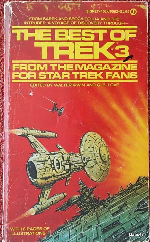 The Best of Trek 3 - From The Magazine For Star Trek Fans - Ed: W. Irwin and G.B. Love - Paperback