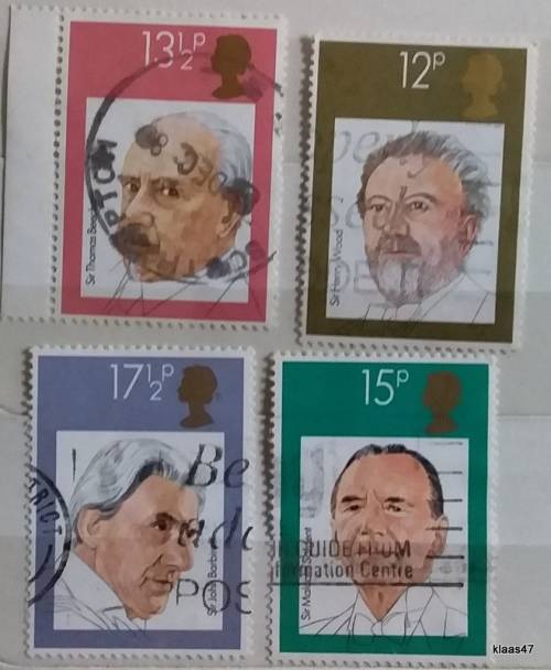 GB - 1980 - British Conductors - Set of 4 Used
