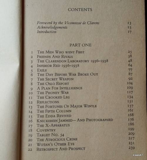 Most Secret War - R V Jones - Paperback (British Scientific Intelligence 1939-1945)