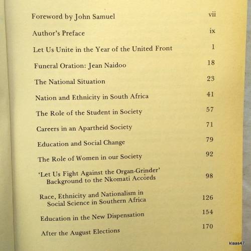 Sow the Wind - Neville Alexander - Paperback (Contemporary Speeches)