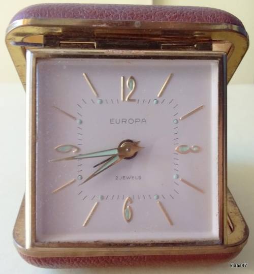 Vintage Travel Alarm Clock (Clock working but not Alarm)