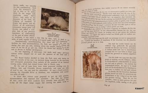 Our South African National Parks: Cigarette Card Album (1 card missing)