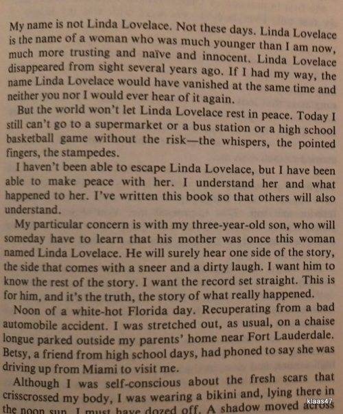 Ordeal: An Autobiography - Linda Lovelace with Mike McGrady - Hardcover