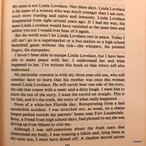 Ordeal: An Autobiography - Linda Lovelace with Mike McGrady - Hardcover