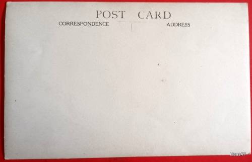 Vintage Photo Post Card - Oval picture - One lady