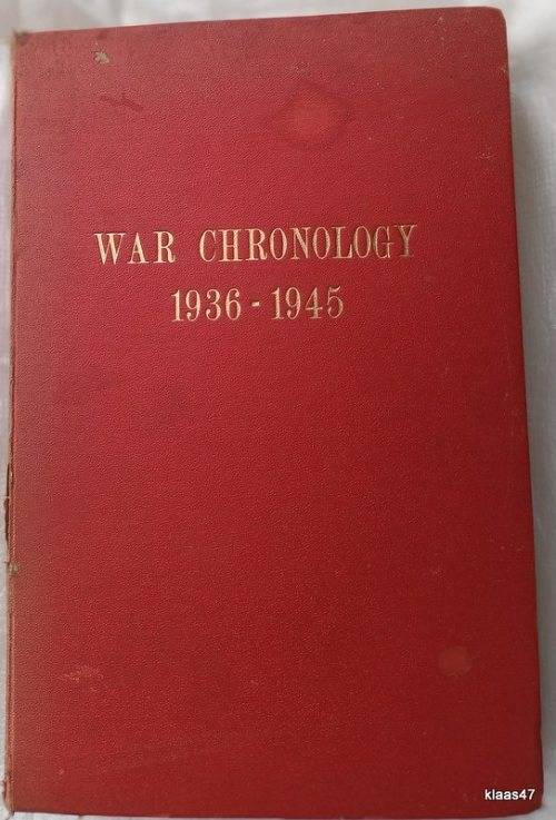 War Chronology 1936-1945: The Long Road to Victory - Hardcover