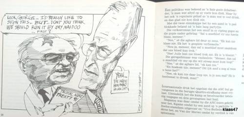 Die Nuwe Suid-Afrika en ander liegstories - Pieter Schoombee - 1992 Derde Druk