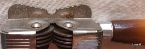 Vintage Knife Sharpener (Wooden Handle)