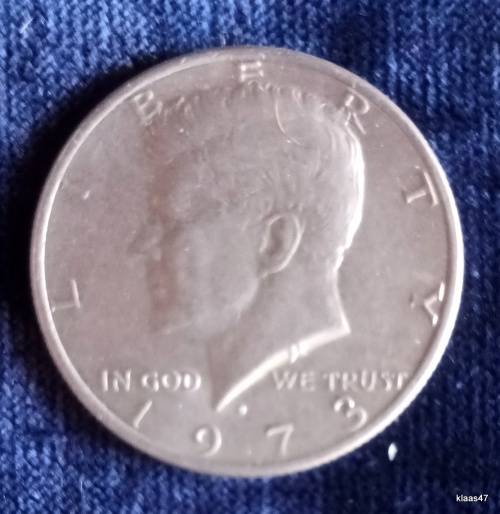 USA - 1973  D - Kennedy Half Dollar - Copper-nickel clad copper