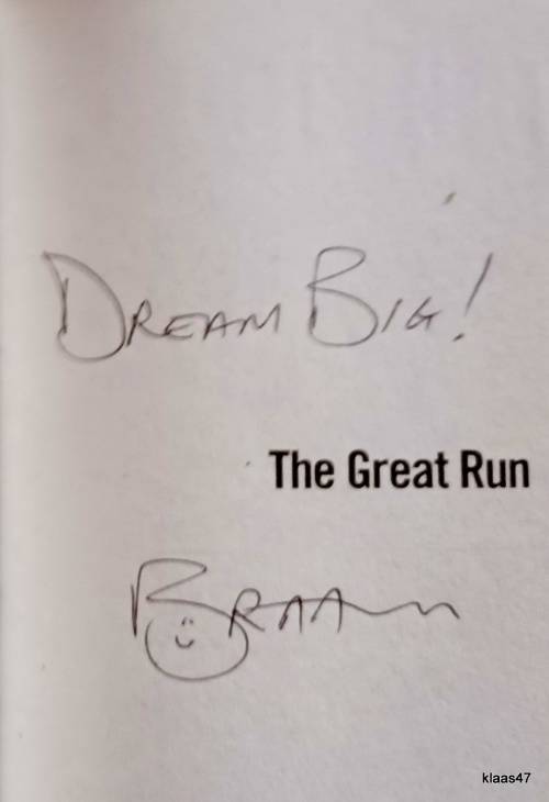 The Great Run - Braam Malherbe - Paperback (Inscribed by Author)