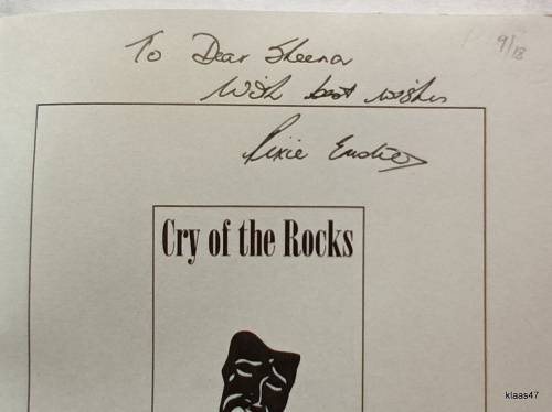 Cry of the Rocks - Pixie Emslie - Paperback - Signed and inscribed