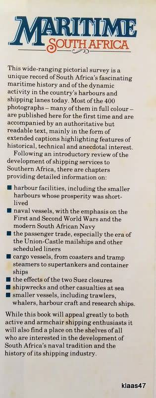 Maritime South Africa - Brian Ingpen / Robert Pabst - Hardcover (A Pictorial History)