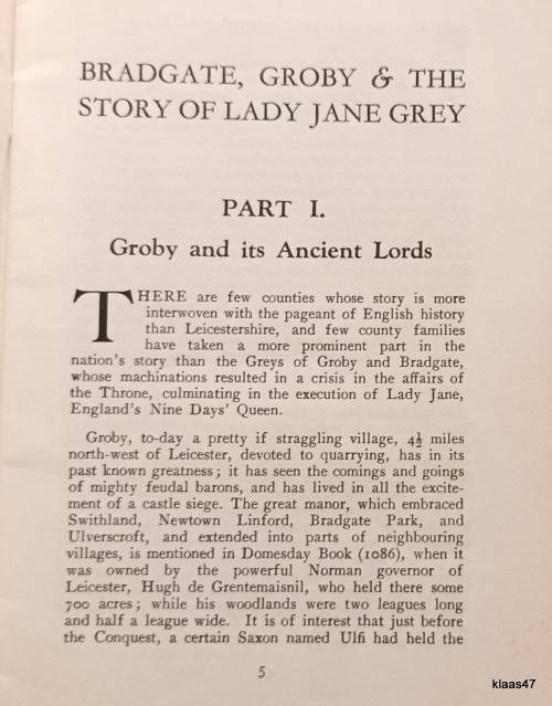 Bradgate Groby and the Story of Lady Jane Grey - Paul Dare