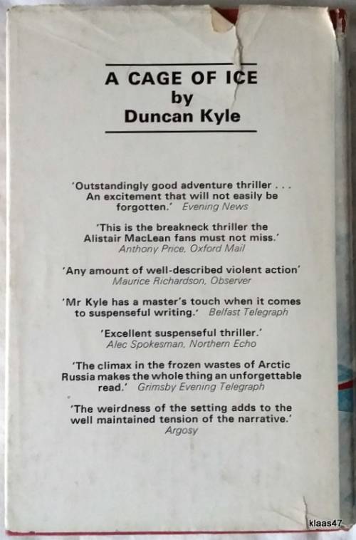 Flight Into Fear - Duncan Kyle - Hardcover 1972