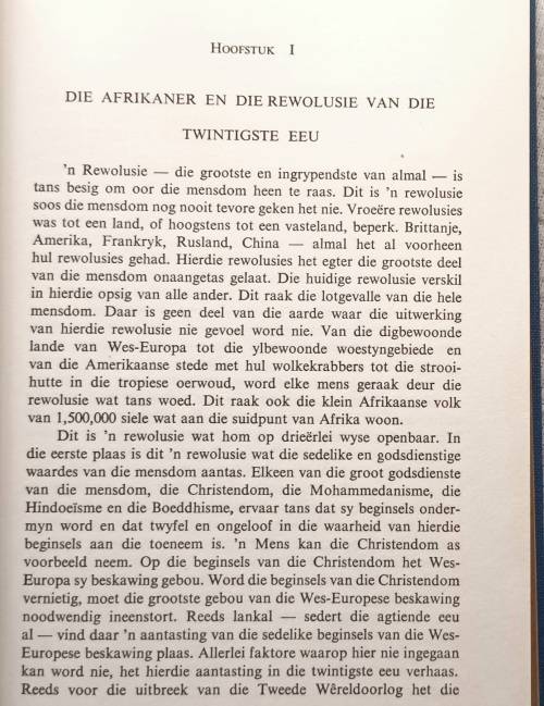 Het die Afrikaanse Volk `n Toekoms? - G D Scholtz - Hardeband (met D J Opperman tekening)