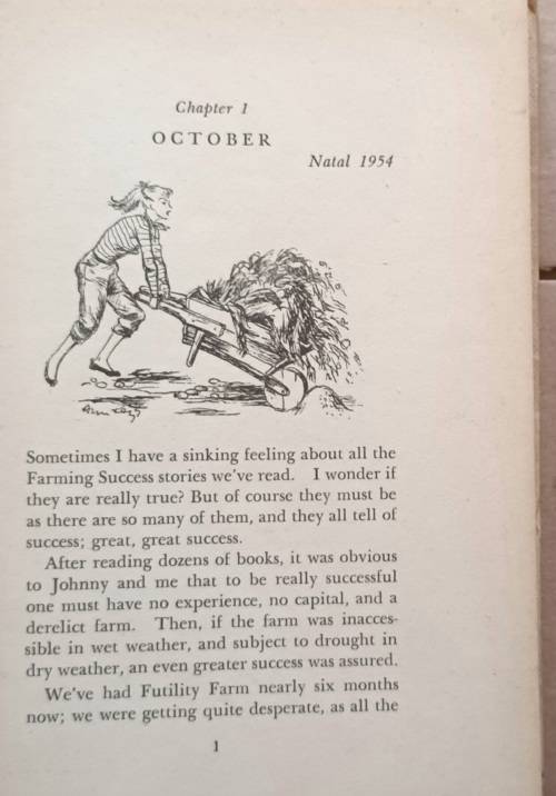 Futility Farm - Elizabeth Jonsson - Hardcover 1954