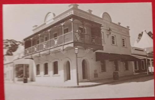 Vintage Black and White Postcard - Gold Mine Jewellery Shop, Gold Reef City - Unused