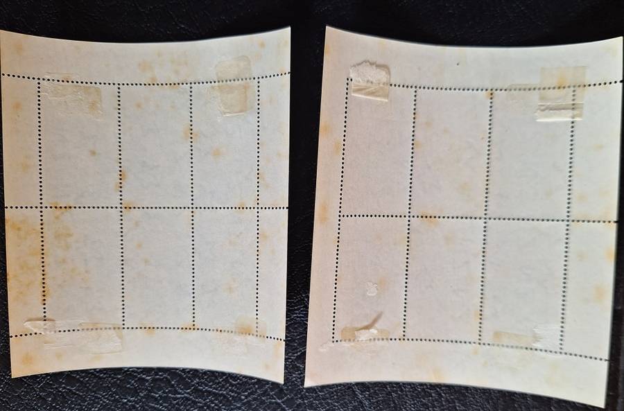 New Zealand 1959 Health Issue Birds Set of 2 Unused Hinged Miniature Sheets