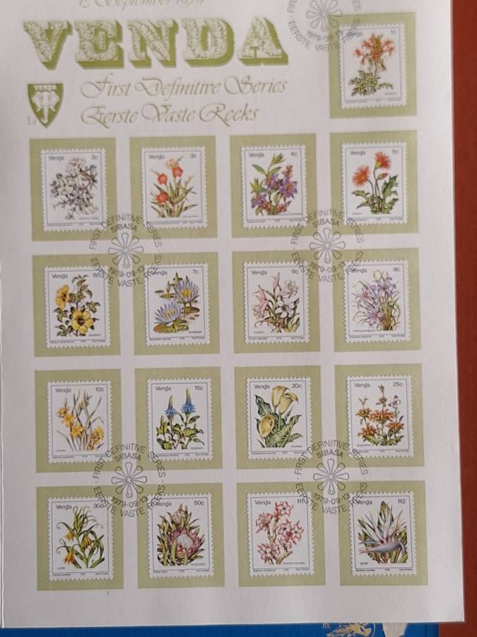 Venda 1979 First Definitive Series Folder 1.1 in Envelope