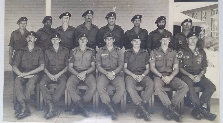 Framed Photograph Western Province Command Course WP 8045 1980
