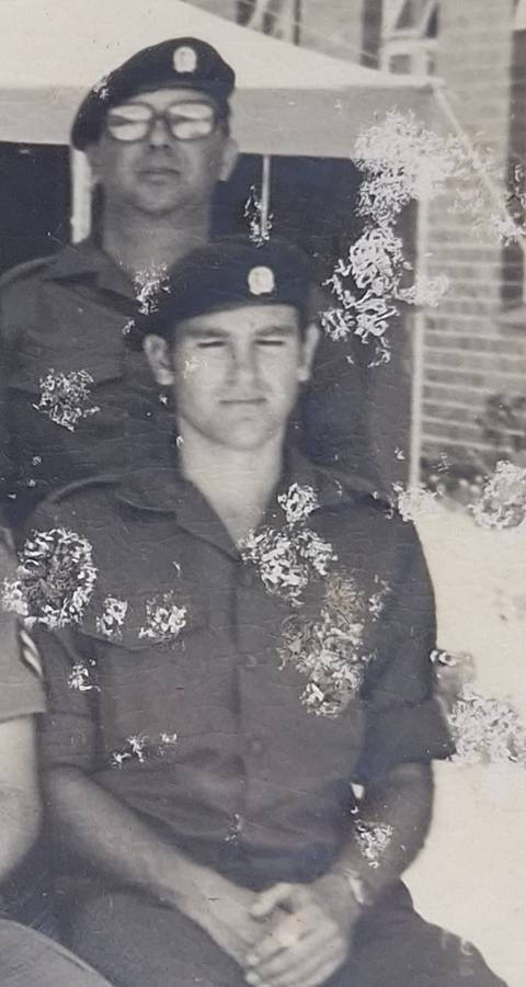 Framed Photograph Western Province Command Course WP 8045 1980