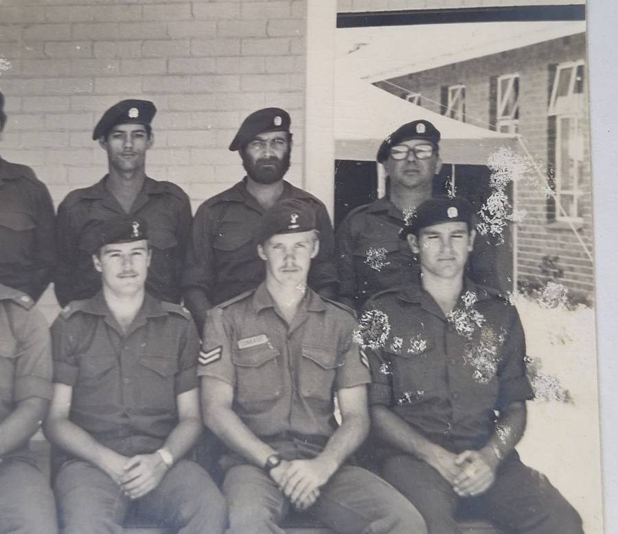 Framed Photograph Western Province Command Course WP 8045 1980