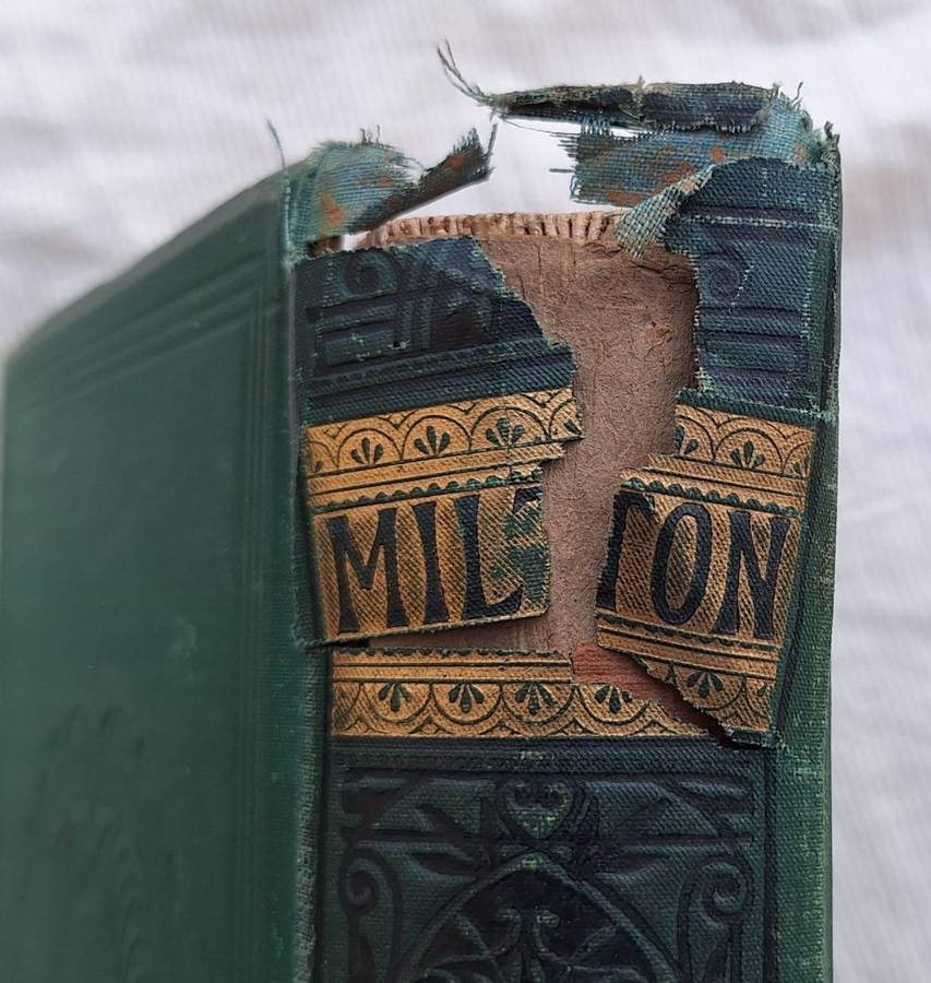 Milton`s Poetical Works Moxons Popular Poets Ed: W M Rossetti Hardcover