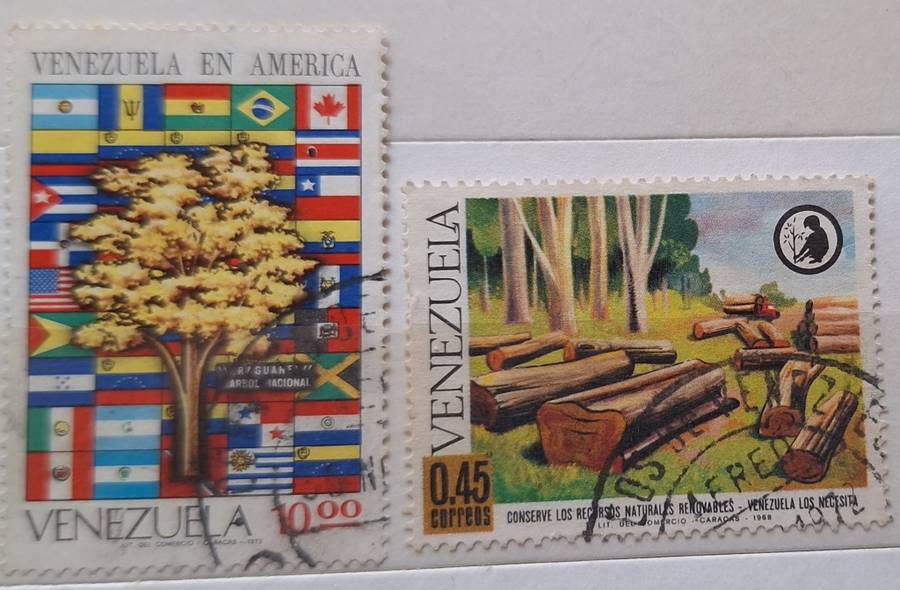 Venezuela Mixed Lot 2 Used stamps