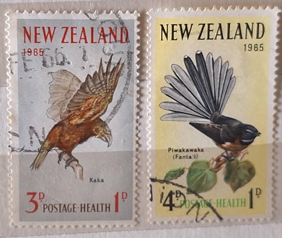 New Zealand 1965 Health Issue Set of 2 Used Hinged stamps