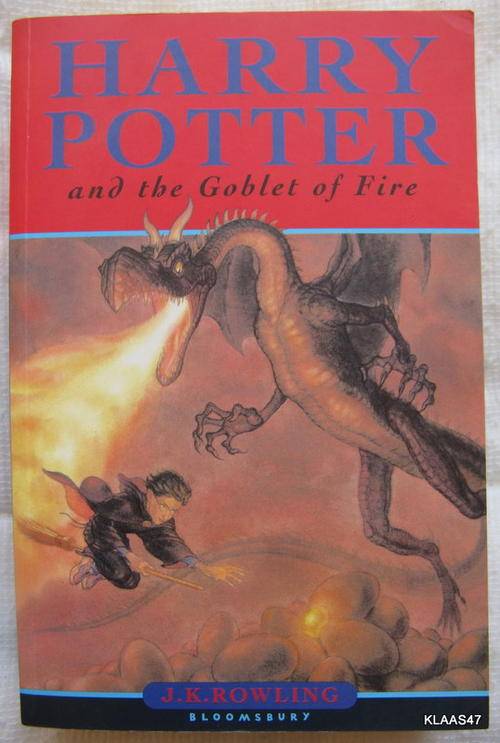 Harry Potter and the Goblet of fire by J.K Rowling  paperback