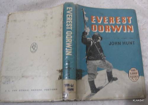 Everest  oorwin  deur John Hunt hardeband