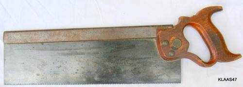 VINTAGE SPEAR AND JACKSON, SHEFFIELD : DOVETAIL/TENON SAW : BLADE 35.5cm LONG