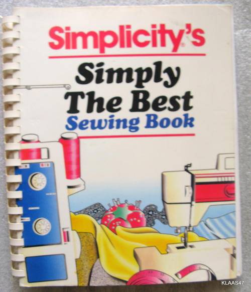 Simplicity's . Simply the best  Sewing book ( Fashion illustrations by Marha Vaughan )