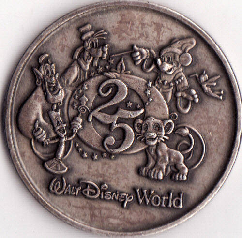 WALT DISNEY  WORLD - 25 YEARS  : 1971-1996 : MAGICAL TIME IN A MAGICAL PLACE