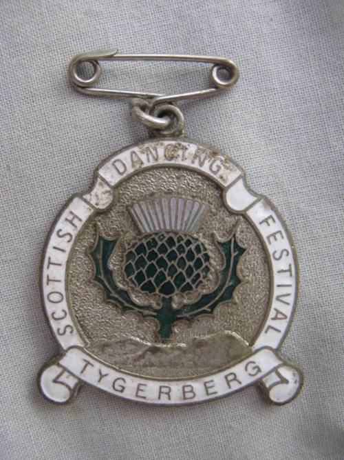 SCOTTISH DANCING FESTIVAL : TYGERBERG : BADGE