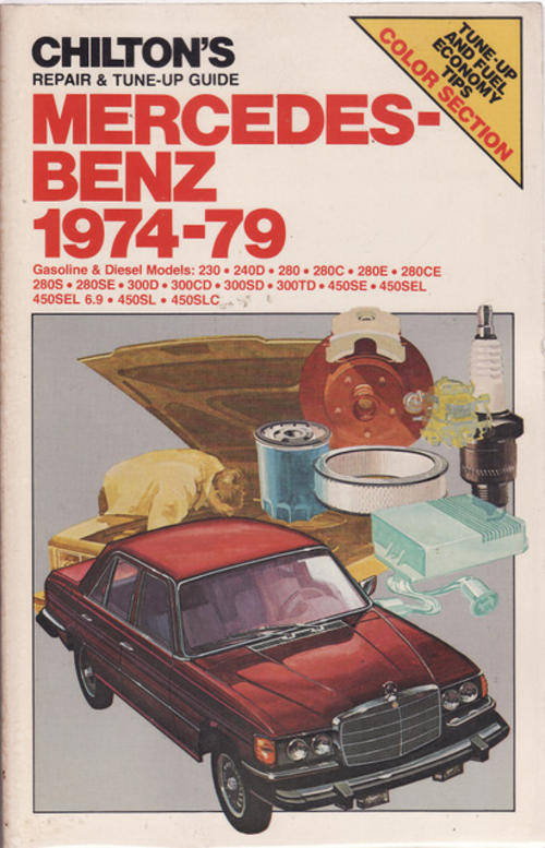 MERCEDES BENZ 1974--79  PAPERBACK