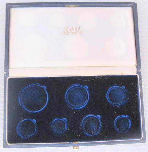 EMPTY COIN BOX : S.A.MINT : 1965 : SIZE - 16x8.2x2CM