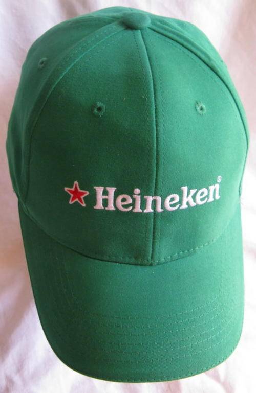 CAP : HEINEKEN : CIRCUMFRENCE 59cm (HALF ELASTICISED)