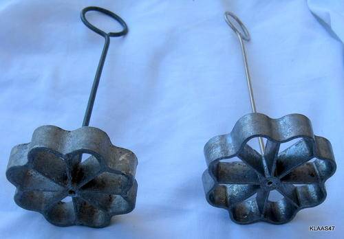 FLORET - 2 x TIMBALE MAKERS : FLORETS - 7.5cm DIAMETER