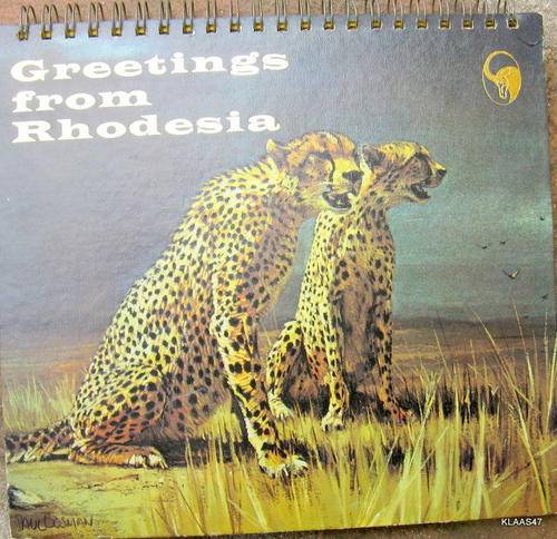 GREETINGS FROM RHODESIA : 1976 CALENDAR : RHODESIA NATIONAL TOURIST BOARD