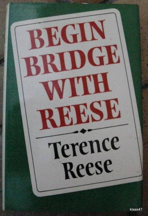 Begin Bridge With Reese - Terence Reese - Hardcover  1978