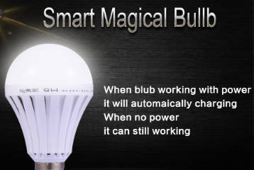 Smart Intelligent LED Emergency Light Bulb,Have Light during load shedding (PIN TYPE)