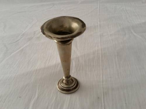 Antique Silver Candleholder